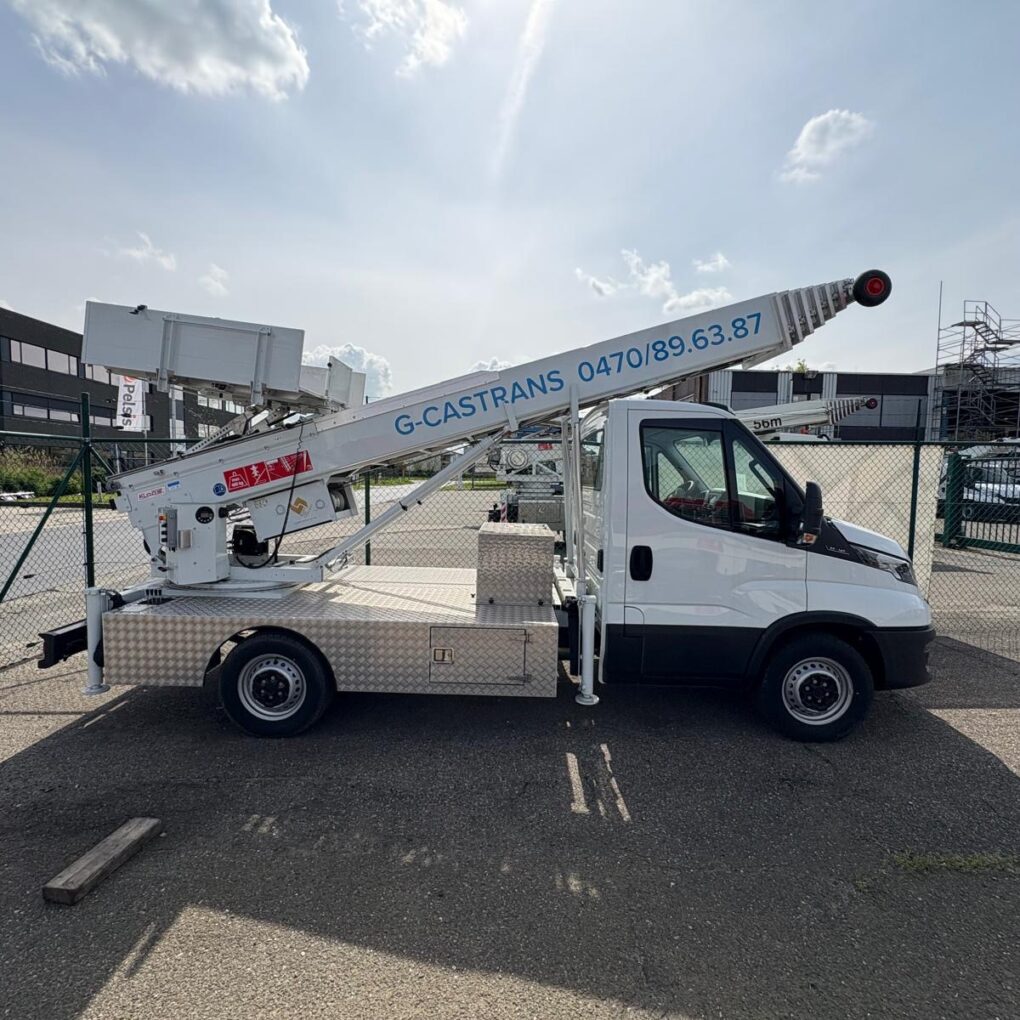 Location monte-charge avec chauffeur - Estaimpuis, Mouscron, Tournai - G-Castrans